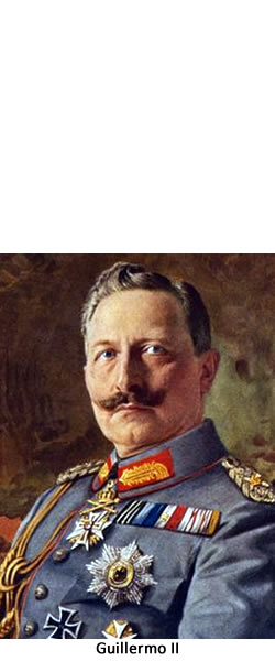 el kaiser Guillermo II a